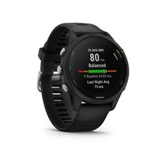 Garmin Forerunner 255 Music 46 mm Black Sports Watch - Enhance Your Performance with Premium Features!